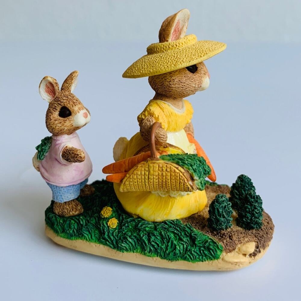 1993 Hallmark Tender Touches Rabbits